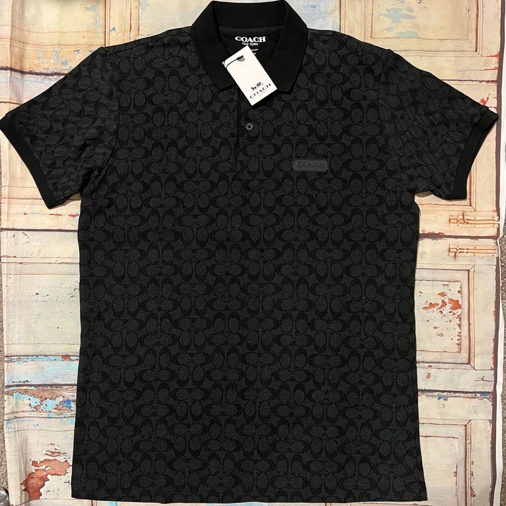 Coach Men Polo Shirt S!!!